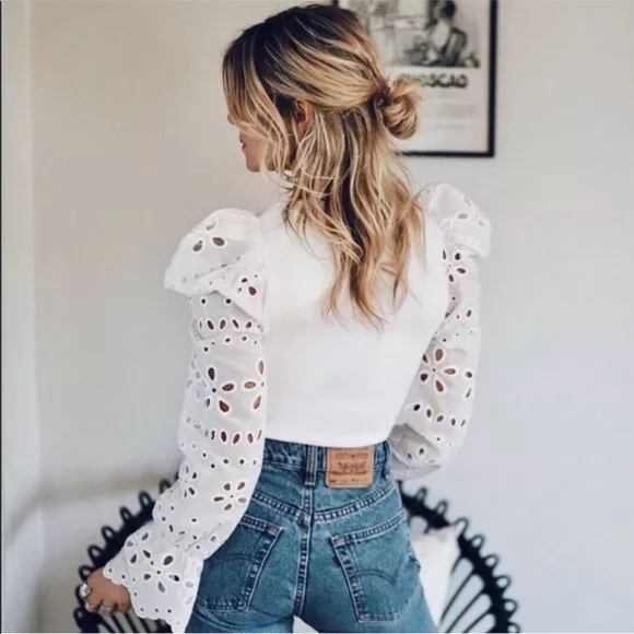 Zara NEW contrast sleeve sweater - Picture 4 of 15